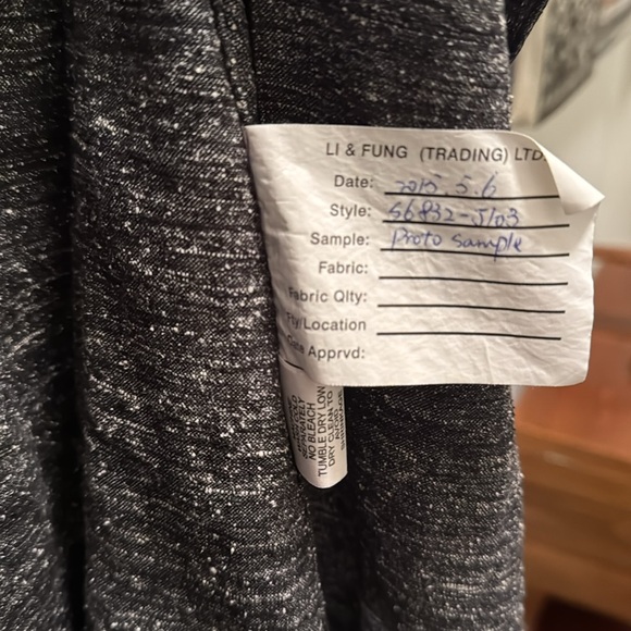 Eileen Fisher sample long lightweight jacket coat generous Size S - Picture 8 of 10